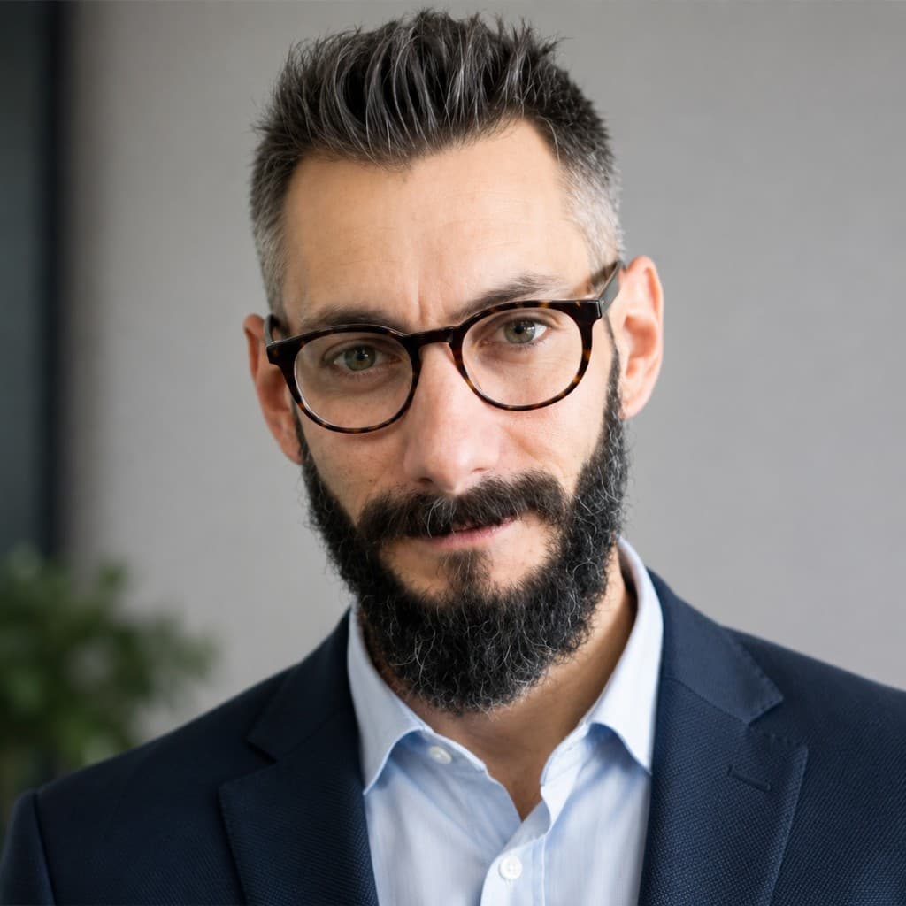Portrait photo of Spyros Melcher
